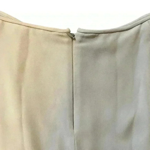 Armani Collection Women's Midi Skirt Light Sky Blue Made in Italy Size 10 - Picture 5 of 13